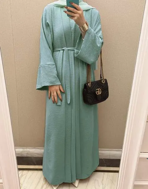 Women's Eid Ramadan Mubarak Kaftan Abaya