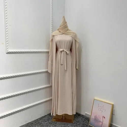 Women's Eid Ramadan Mubarak Kaftan Abaya
