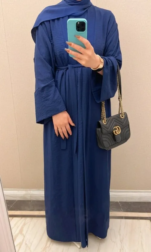 Women's Eid Ramadan Mubarak Kaftan Abaya