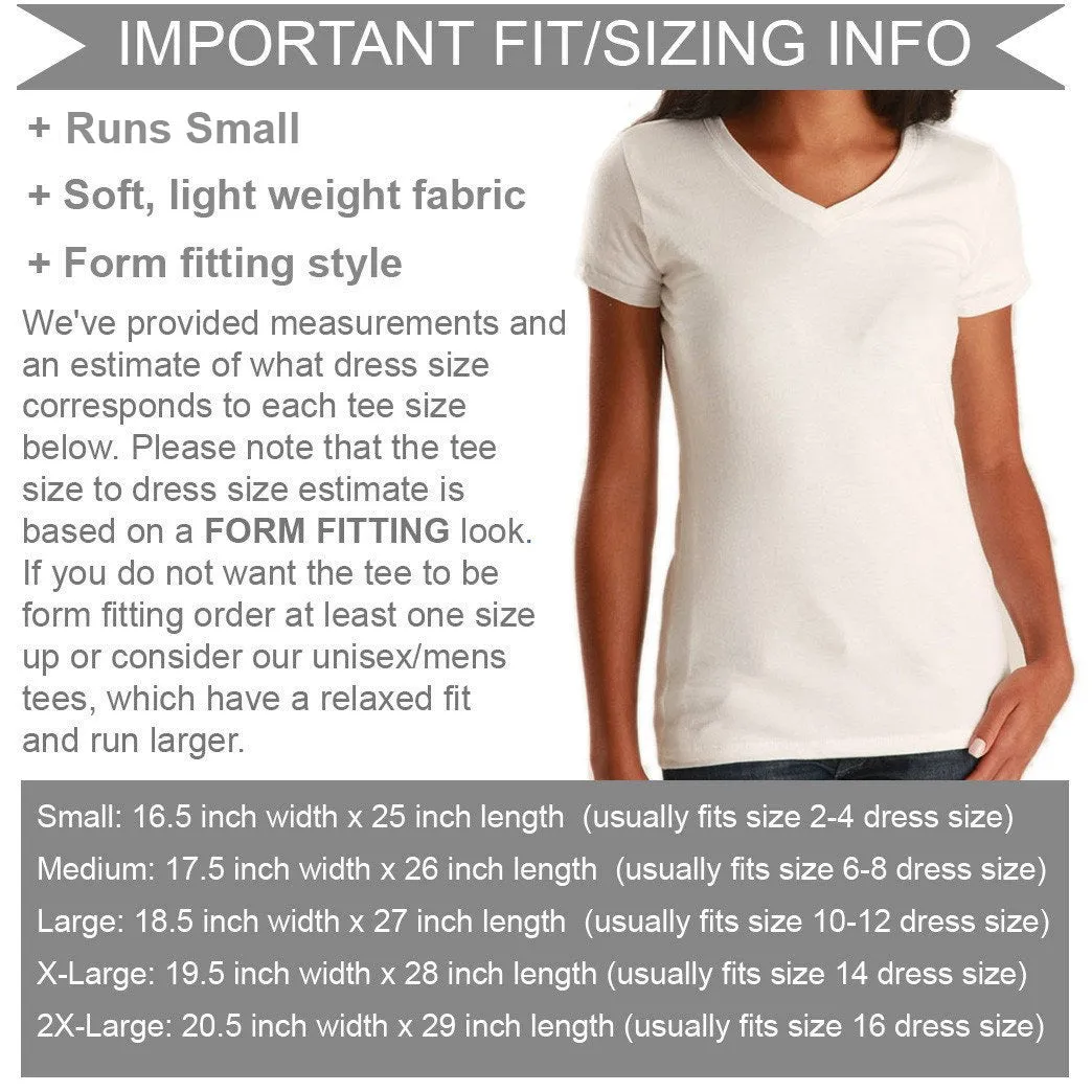 Women's Enjoy The Little Things Vneck T-Shirt