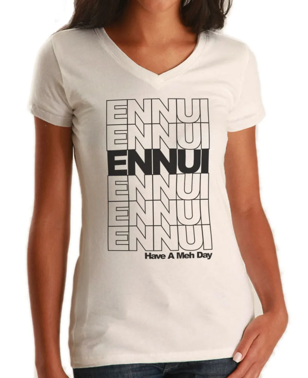 Women's Ennui Vneck T-Shirt