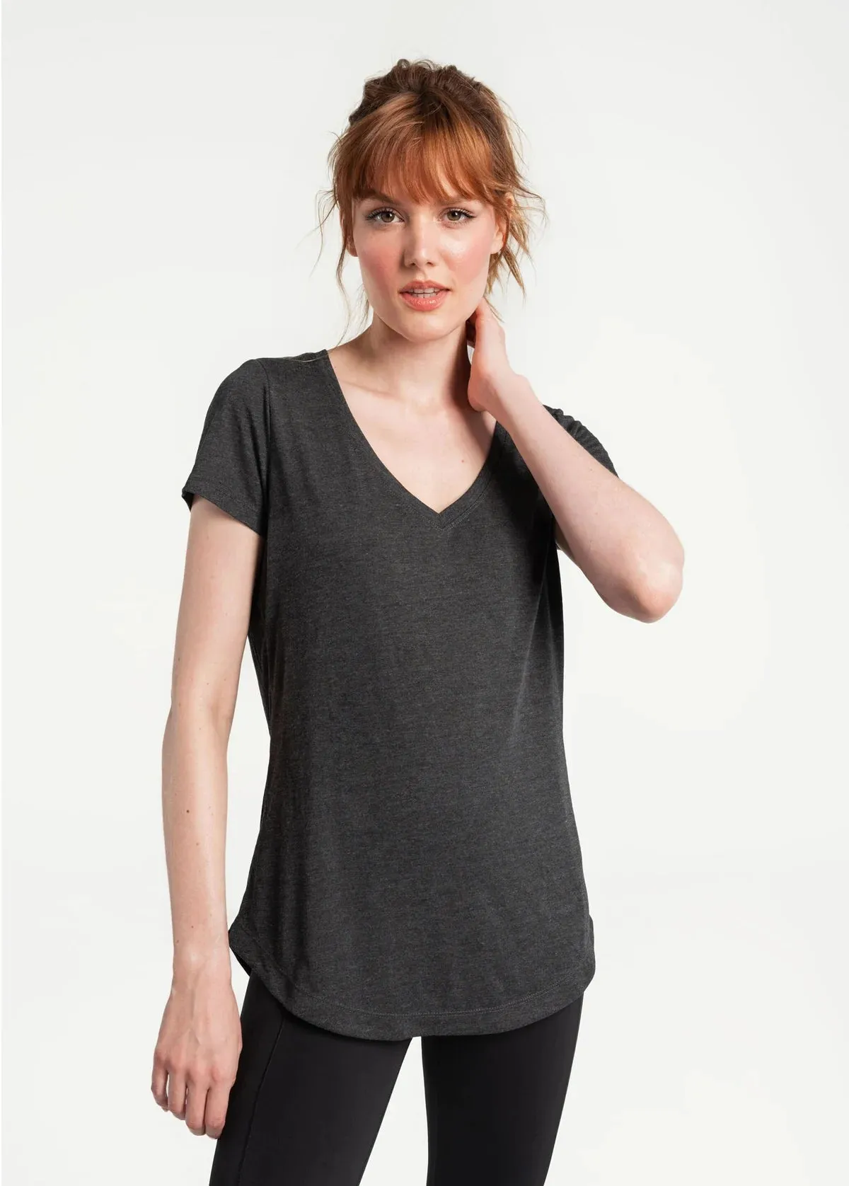 Women's Everyday V-Neck Short Sleeve