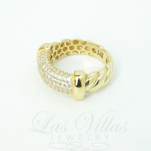 Women's Fashion ring in 14K