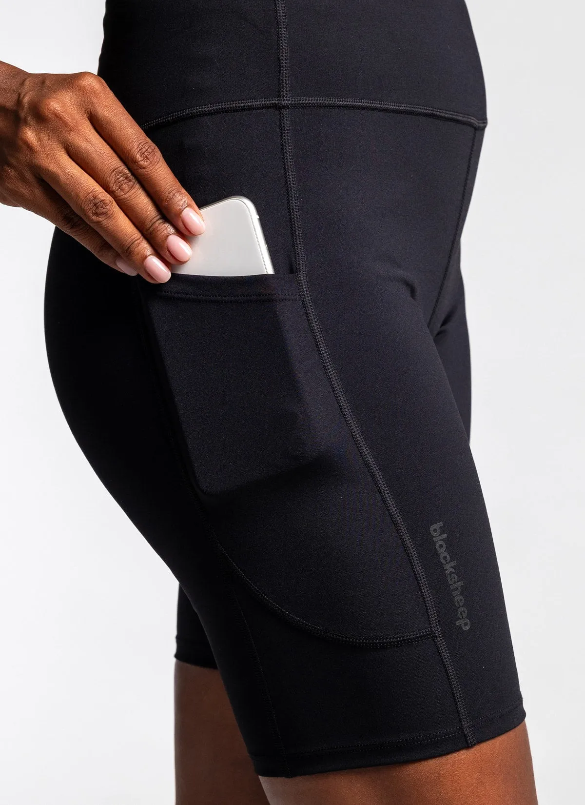 Women's Flex Half Tights - Black