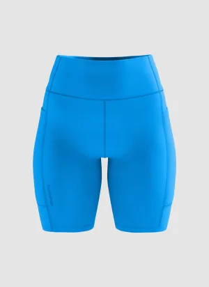 Women's Flex Half Tights - Victoria Blue