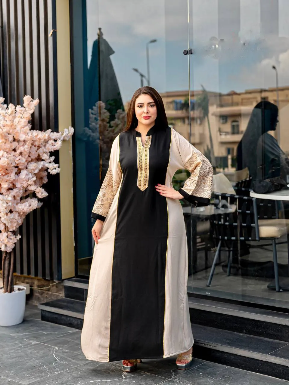 Women's floral abayas