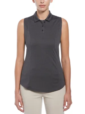 Women's Heather Golf Polo