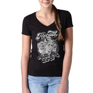 Women's Hecate Made Me Do It Vneck T-Shirt