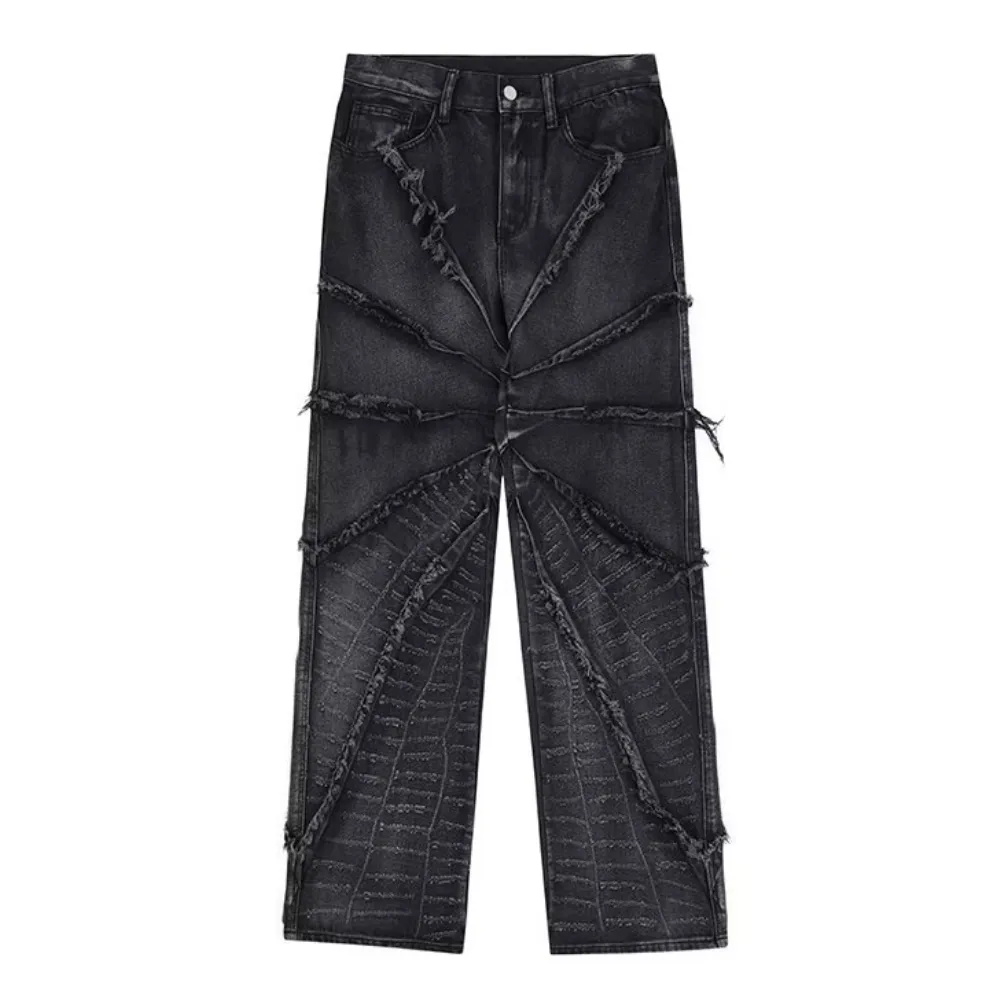 Women's High Street Heavyweight Washed Jeans