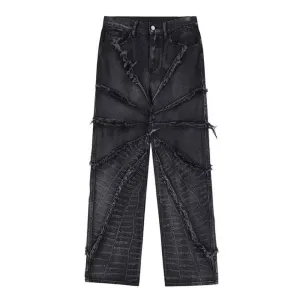 Women's High Street Heavyweight Washed Jeans