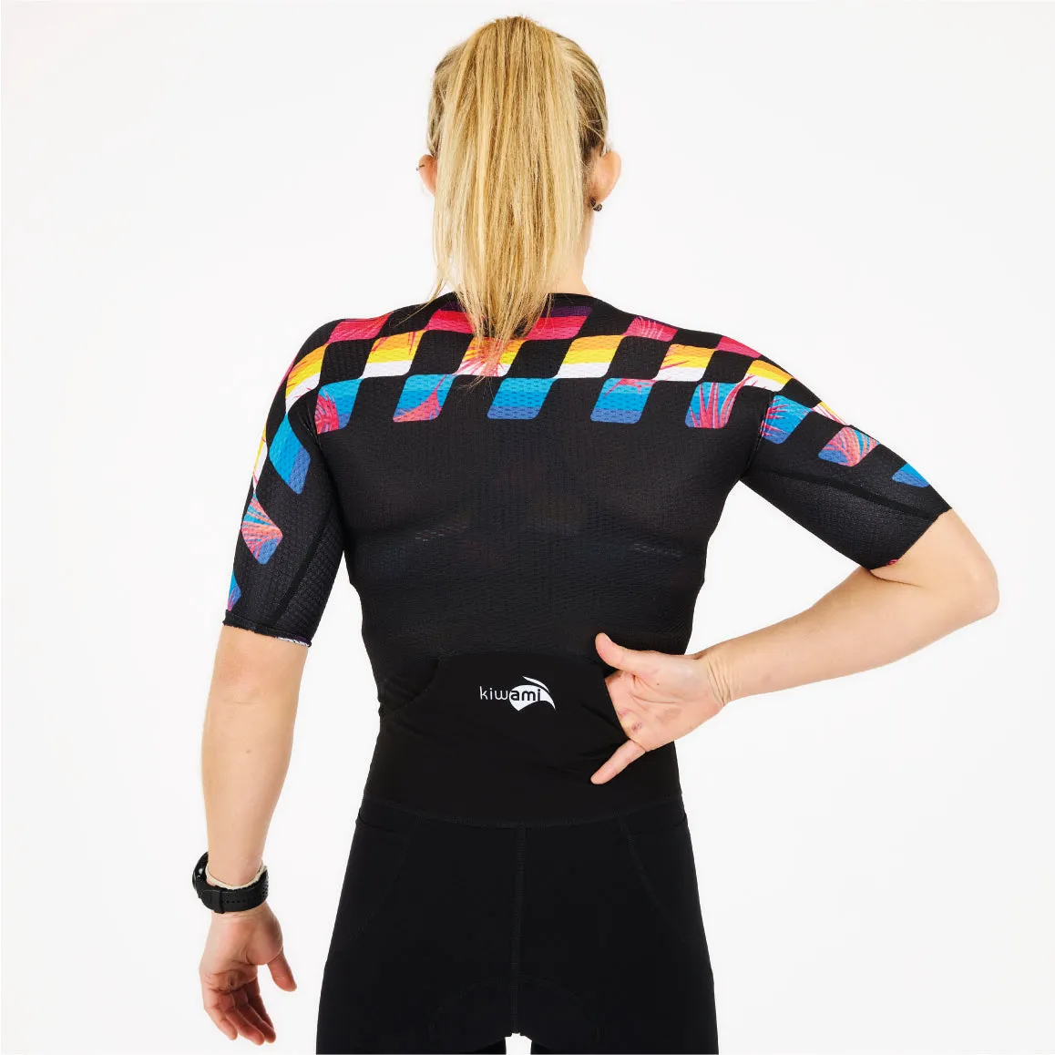 WOMEN'S HIRANGA AERO TRISUIT - FINISHER BLACK