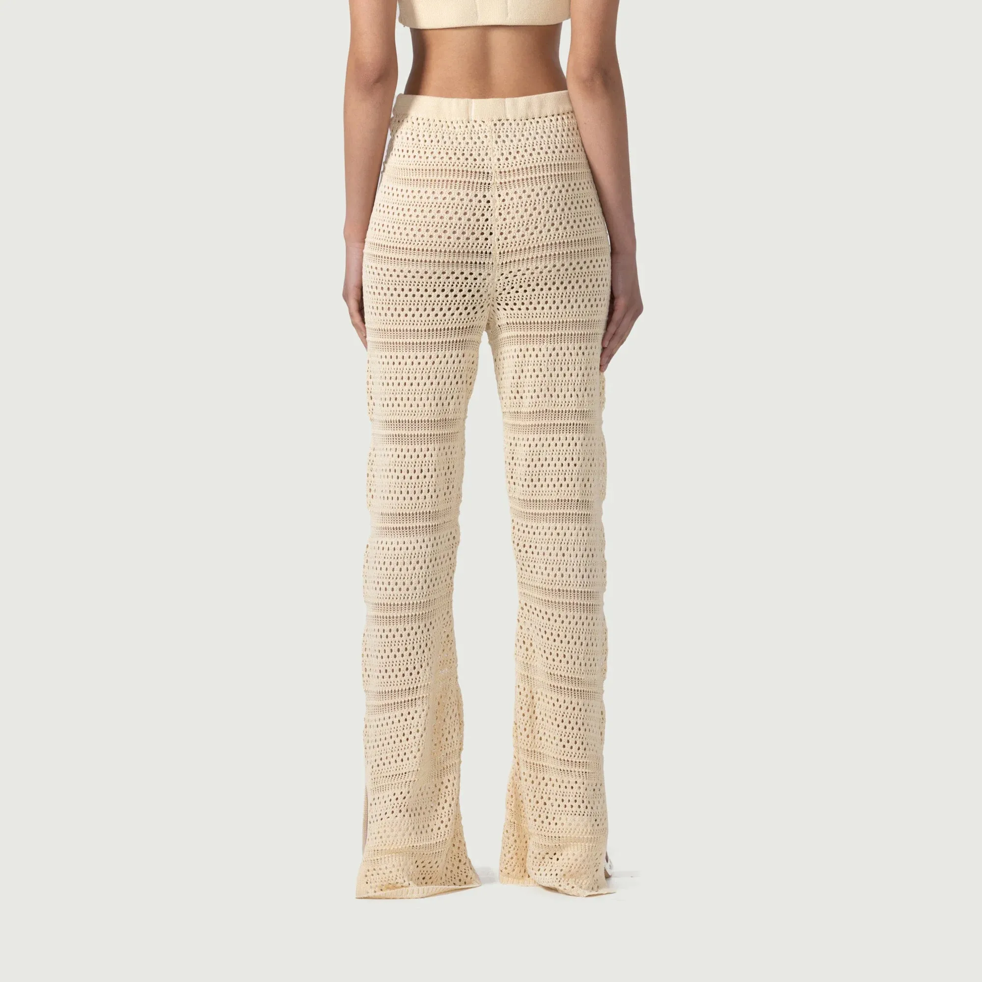 Women's Honor The Gift Crochet Pants 'Cream'