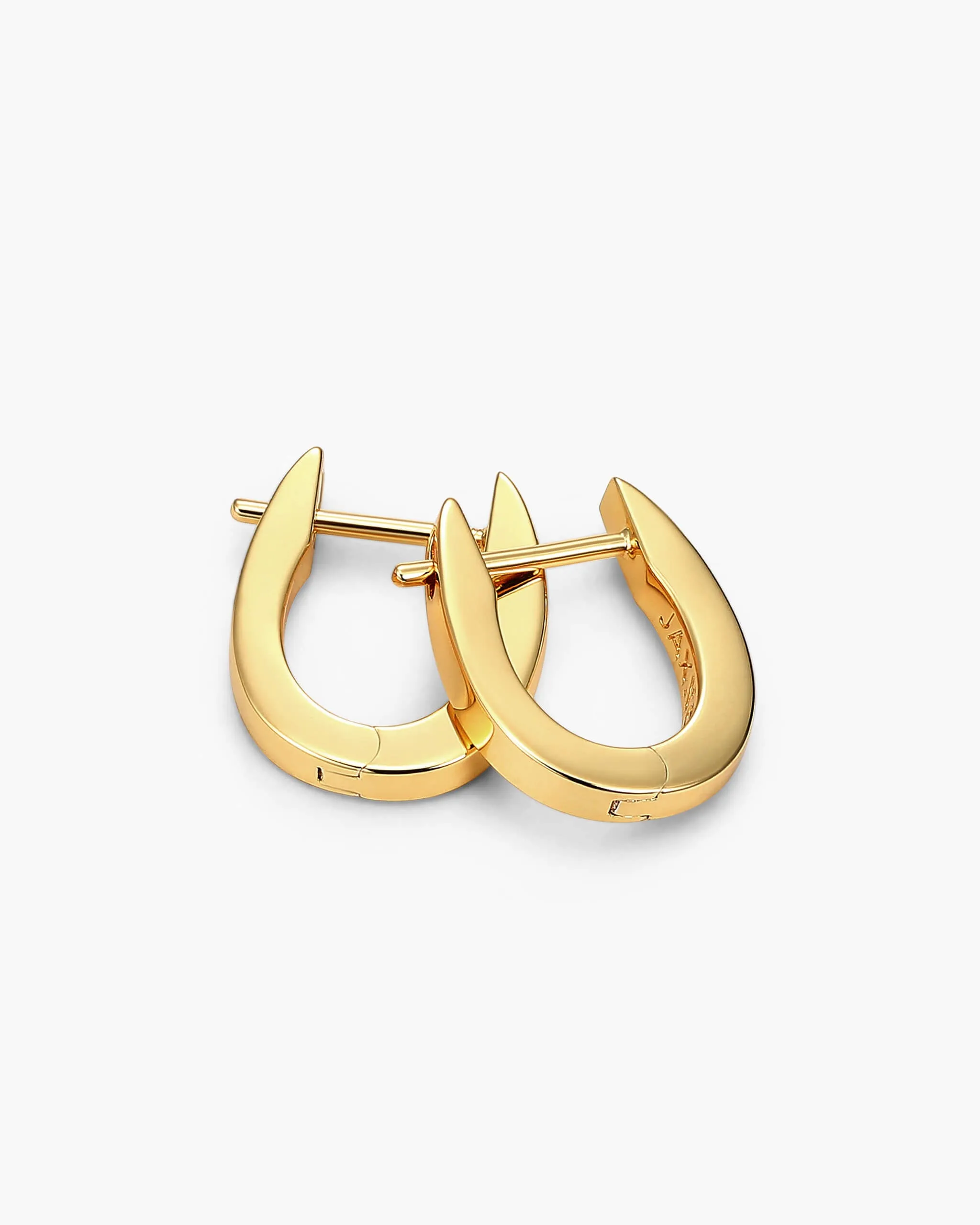 Women's Huggie Earrings - Gold