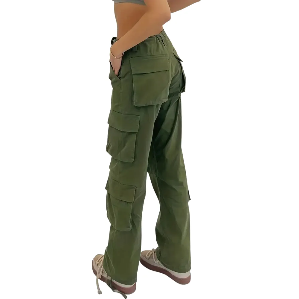 Women's Low Waist Versatile Cargo Pants