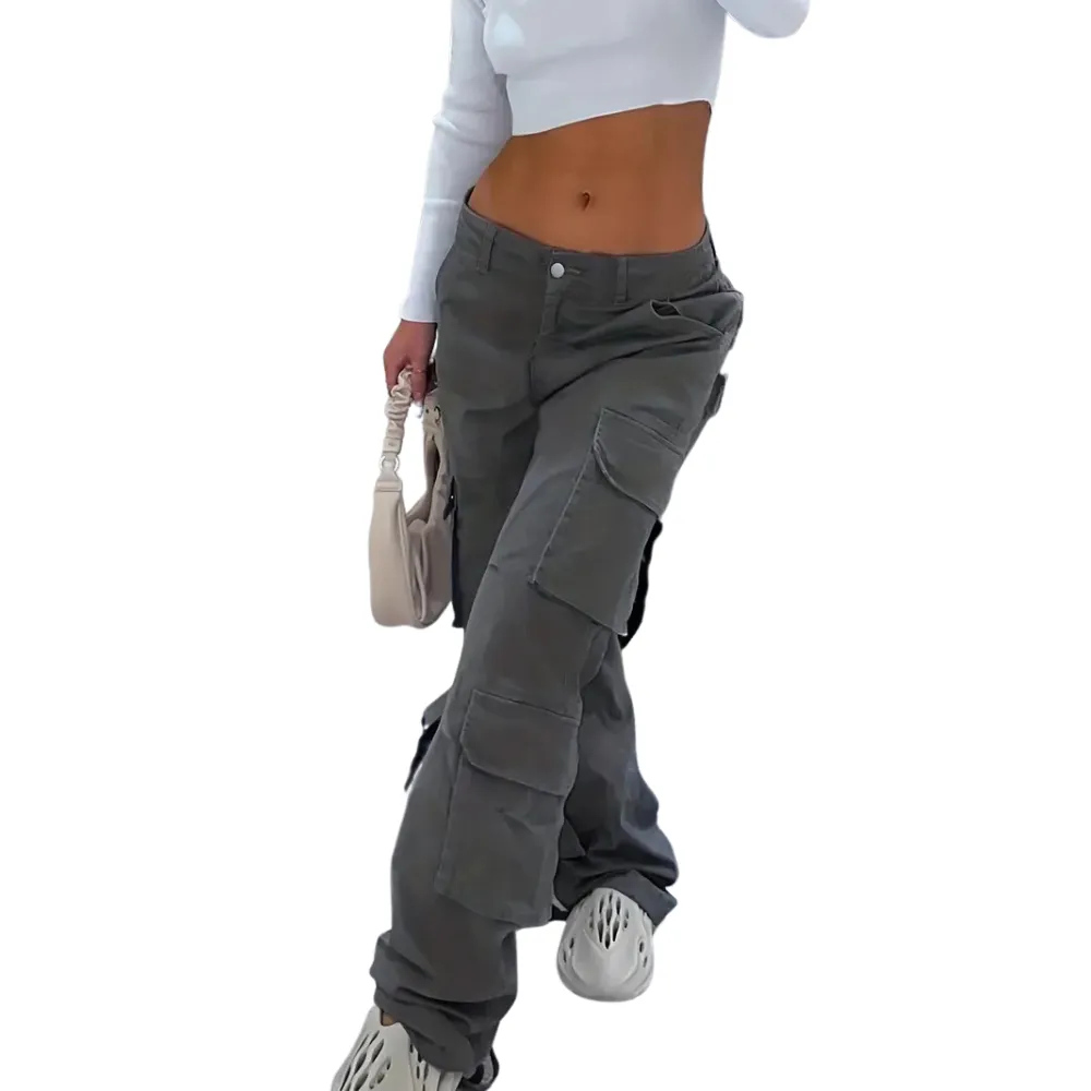 Women's Low Waist Versatile Cargo Pants