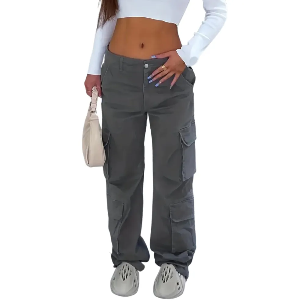 Women's Low Waist Versatile Cargo Pants