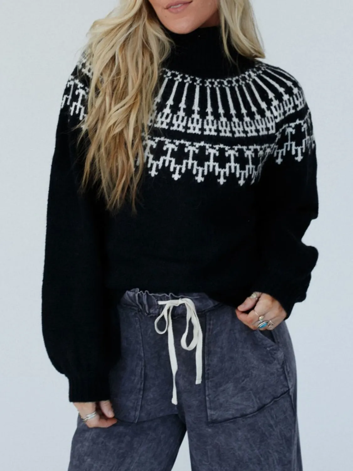 Women's Luxe Turtleneck Sweater