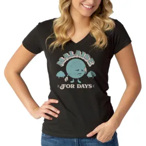 Women's Malaise For Days Vneck T-Shirt