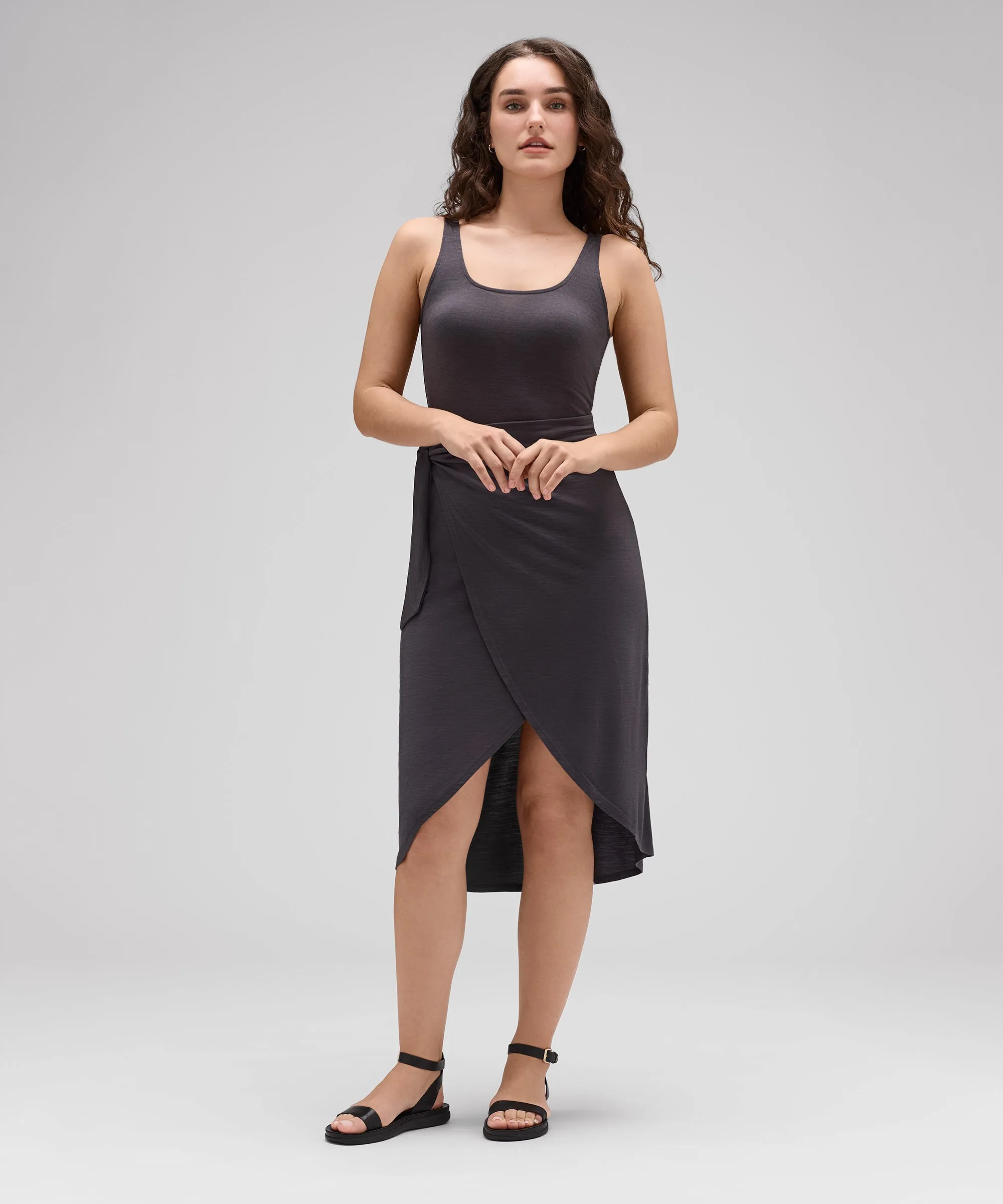 Women's Merino Tie Dress