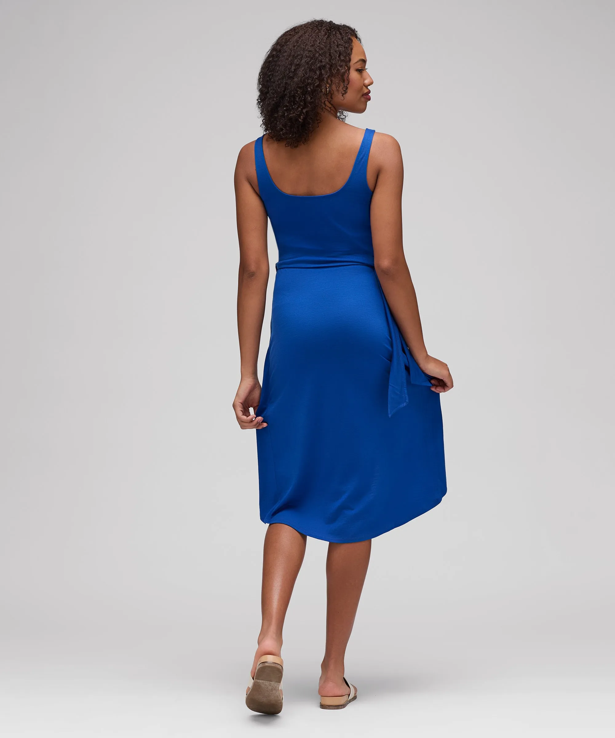 Women's Merino Tie Dress