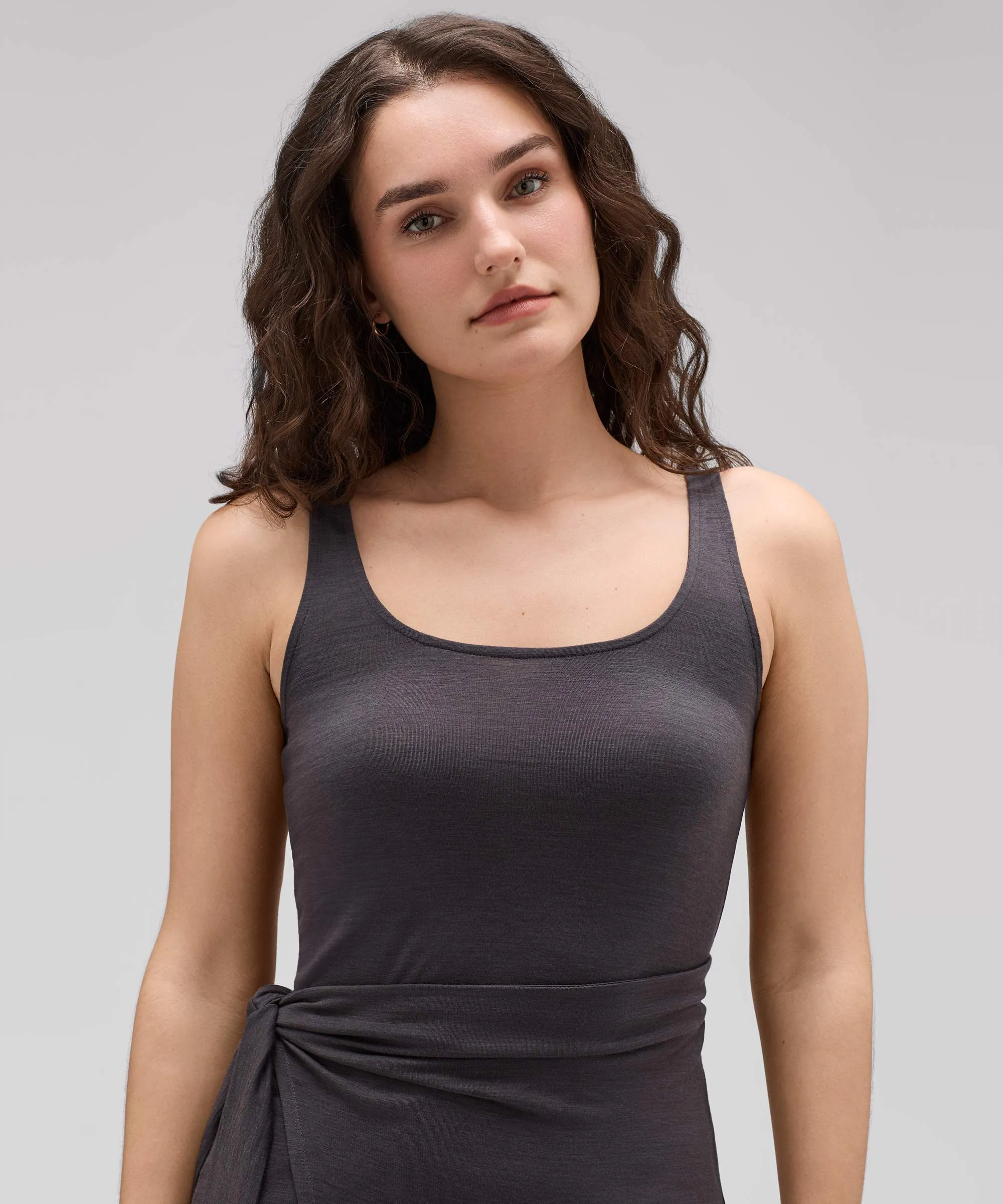 Women's Merino Tie Dress