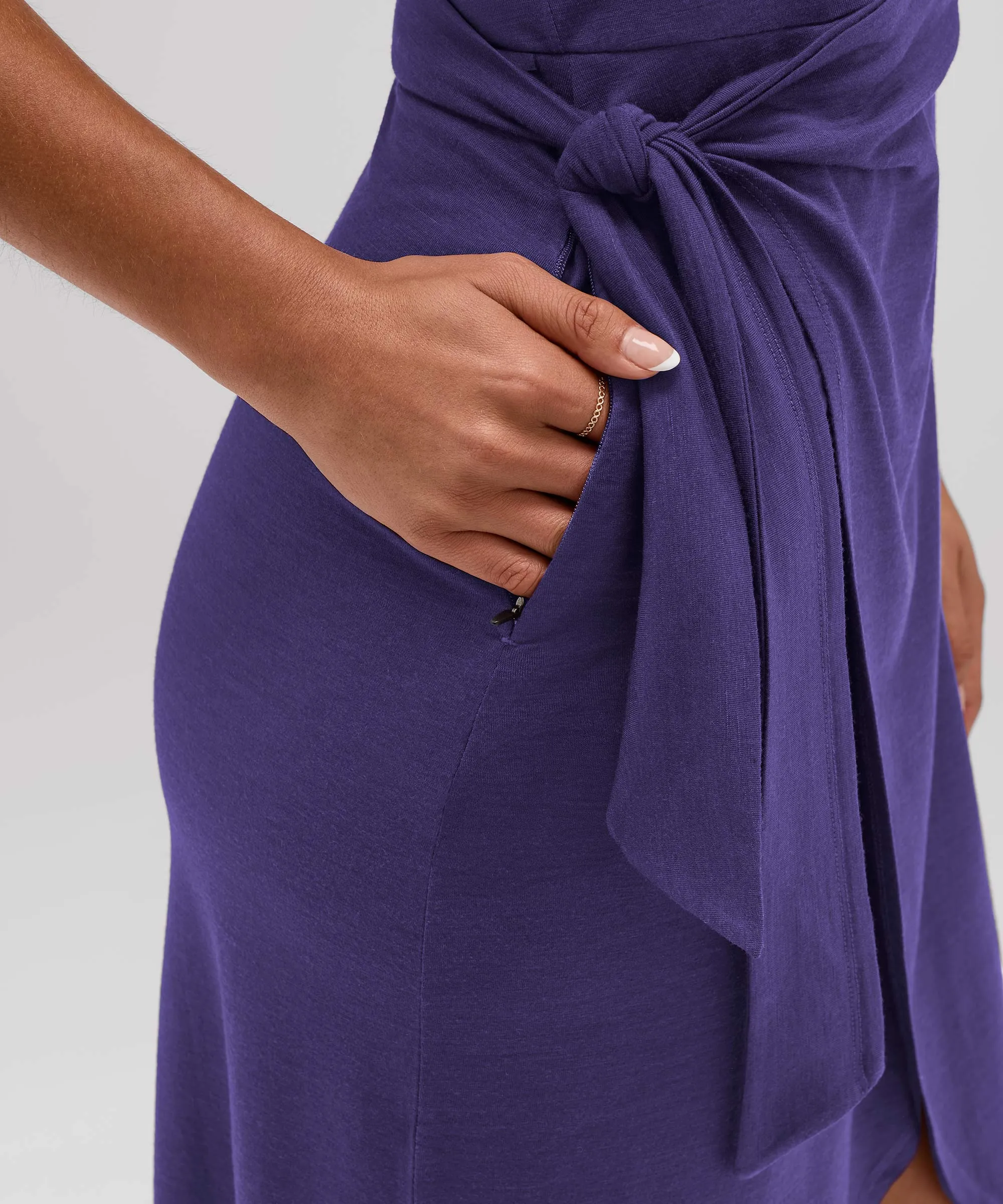 Women's Merino Tie Dress