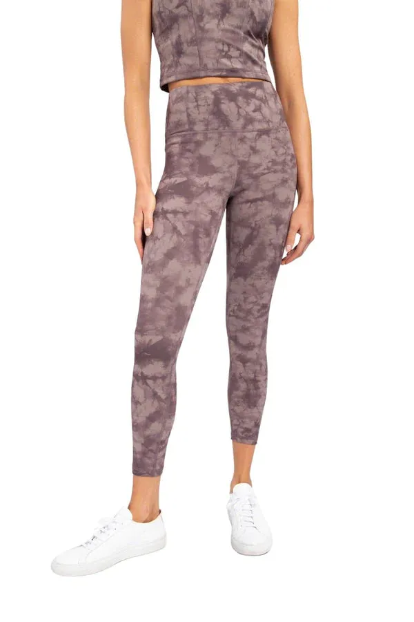 Women's Mono B | High Rise Capri Leggings | Bark