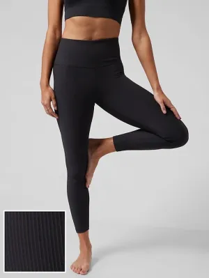 Women's Mono B | Ribbed Tights | Black