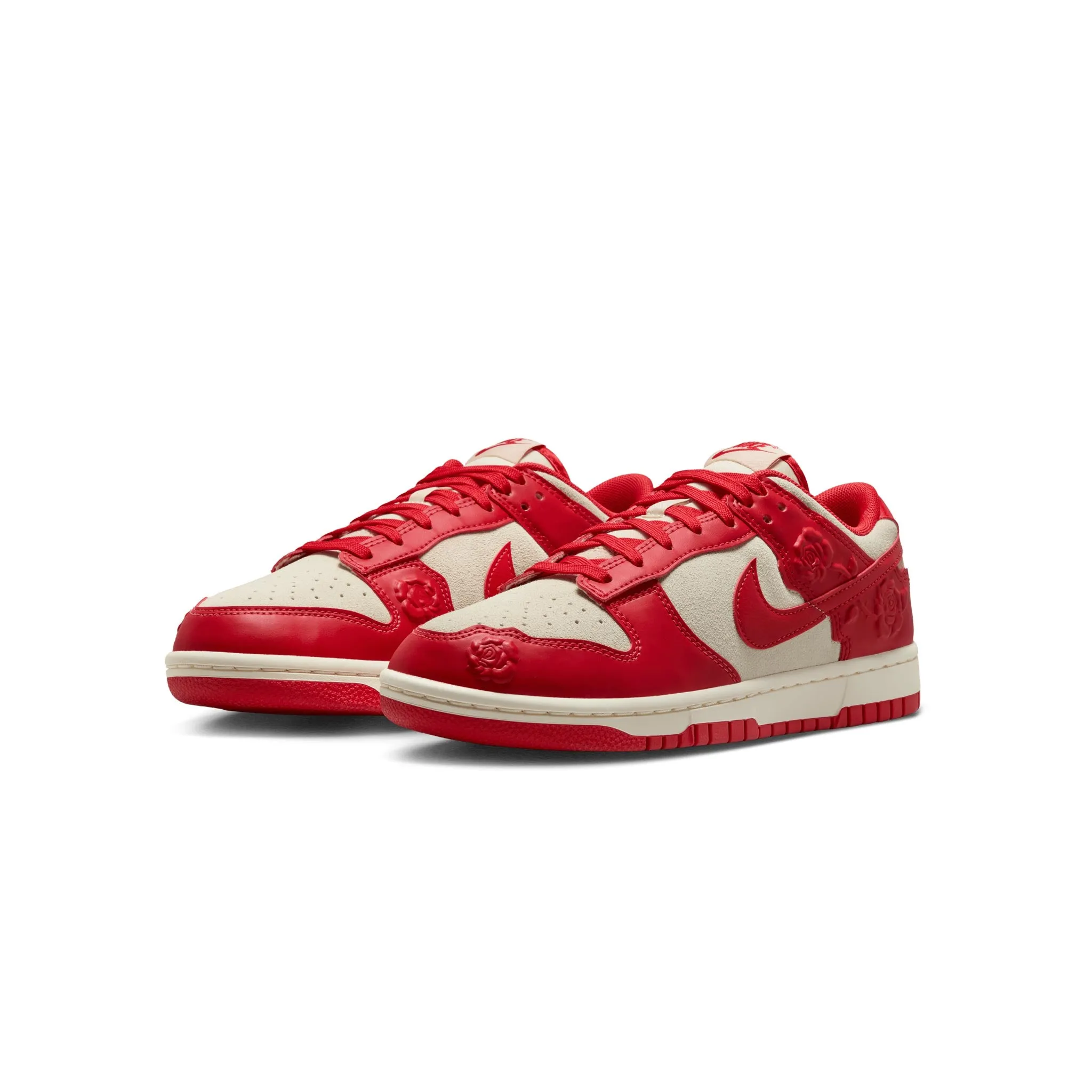 Women's Nike Dunk Low Coconut Milk/University Red/Pale Ivory HF1986-100