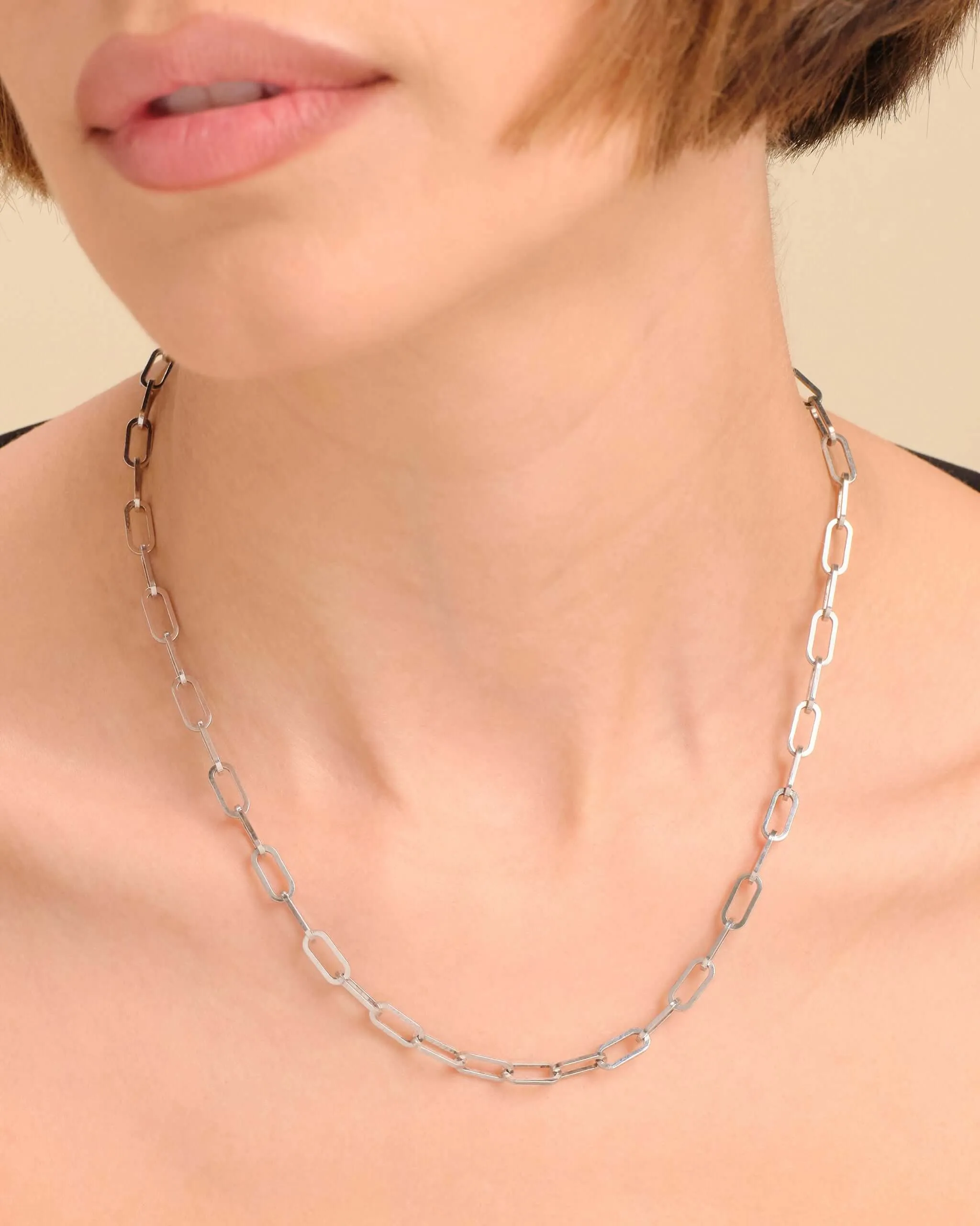 Women's Paperclip Chain - 5mm