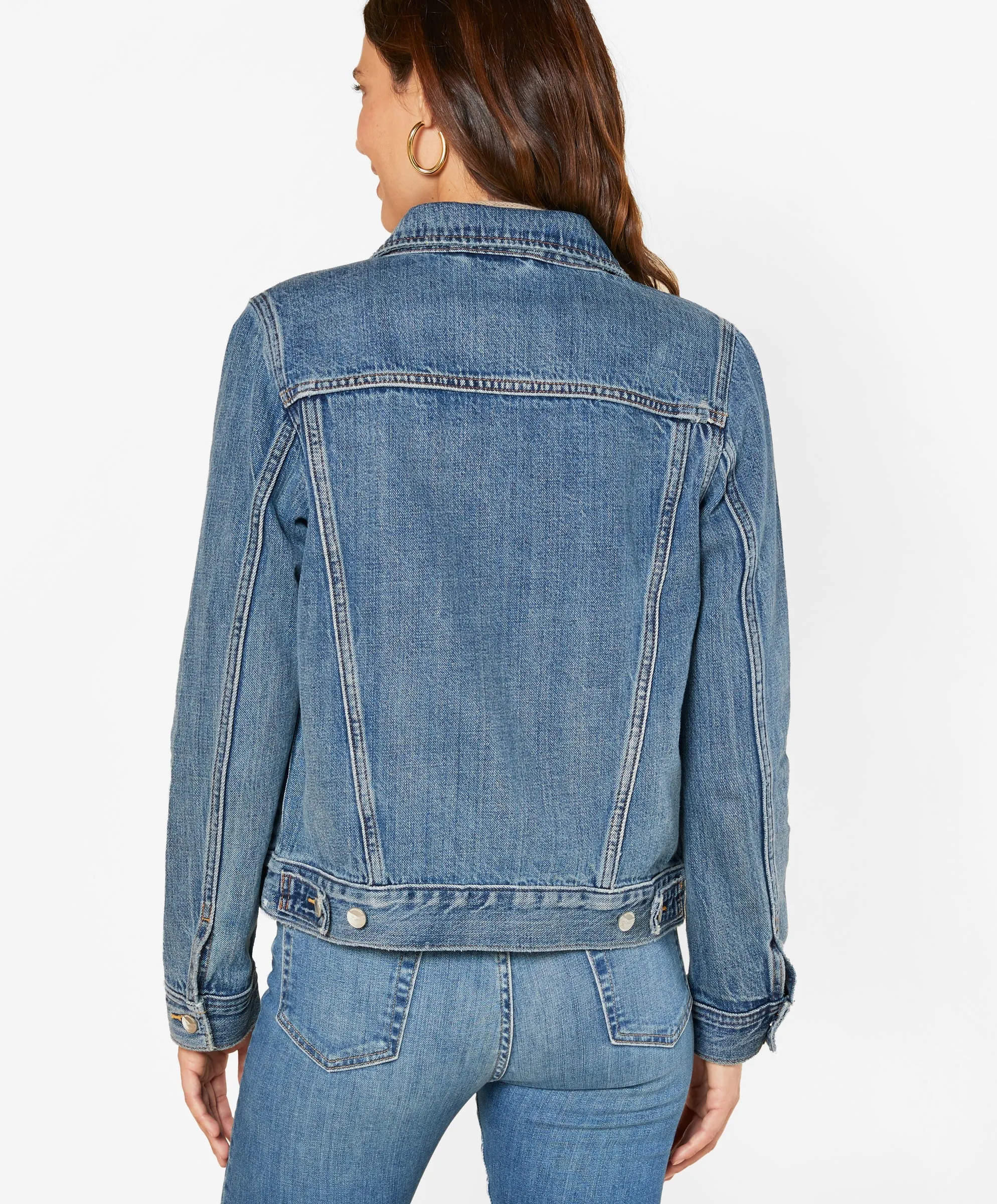 Women's Peacenik Denim Trucker - Outerworn