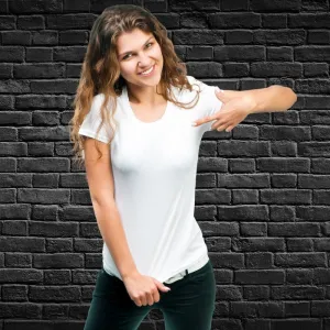 Women's Plain T-Shirt White