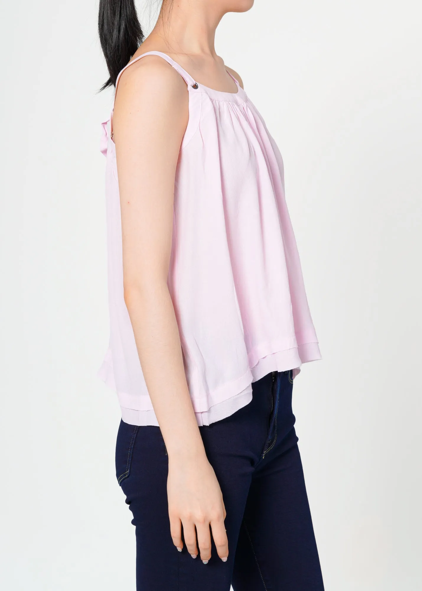 Women's Pleated Tank Top