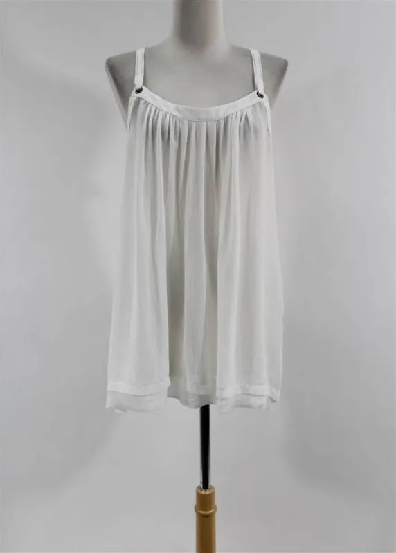Women's Pleated Tank Top