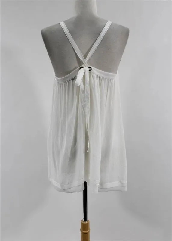 Women's Pleated Tank Top