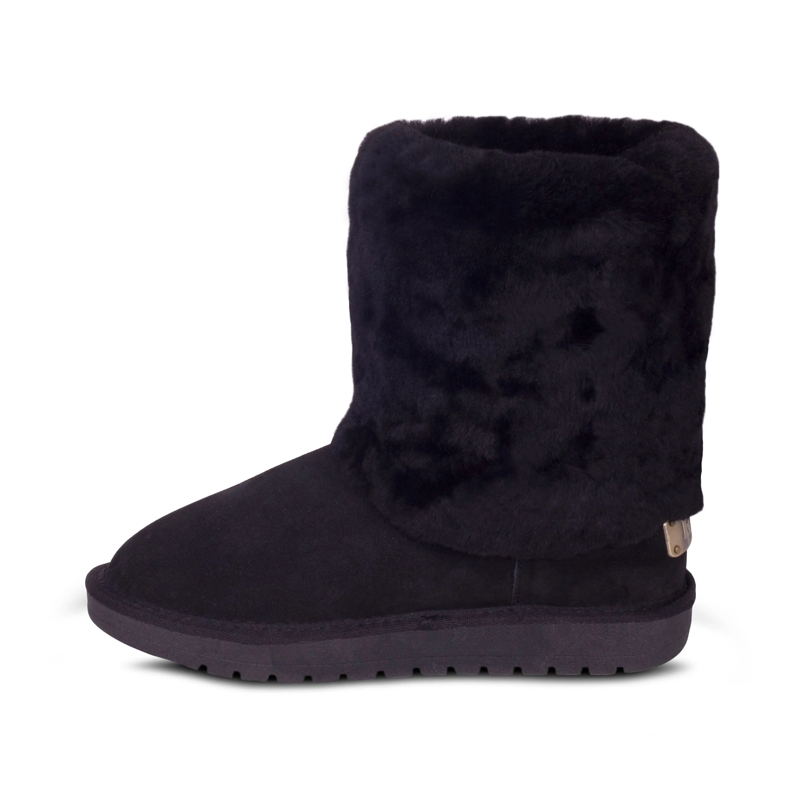 Women's Pom Pom Sheepskin Boots