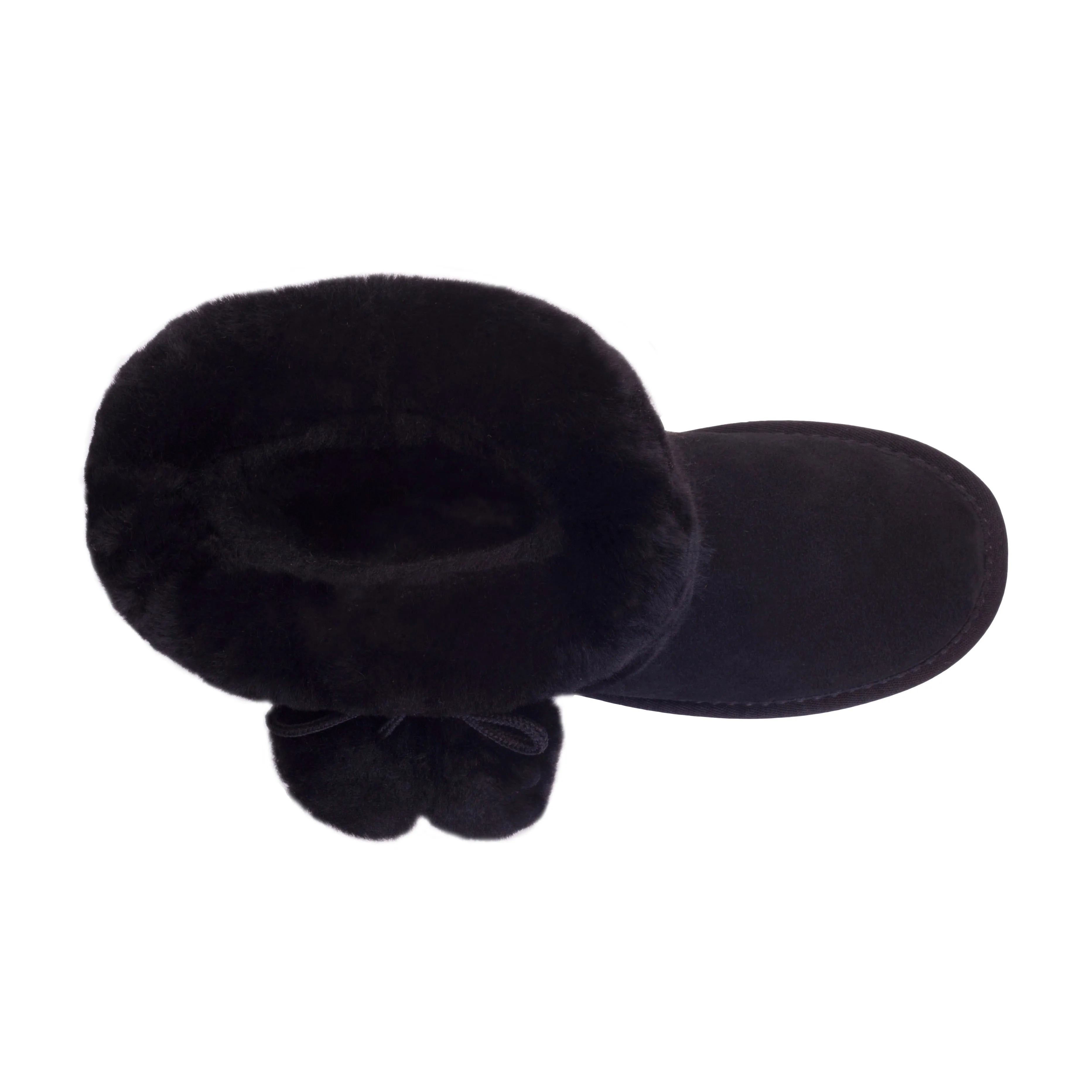 Women's Pom Pom Sheepskin Boots