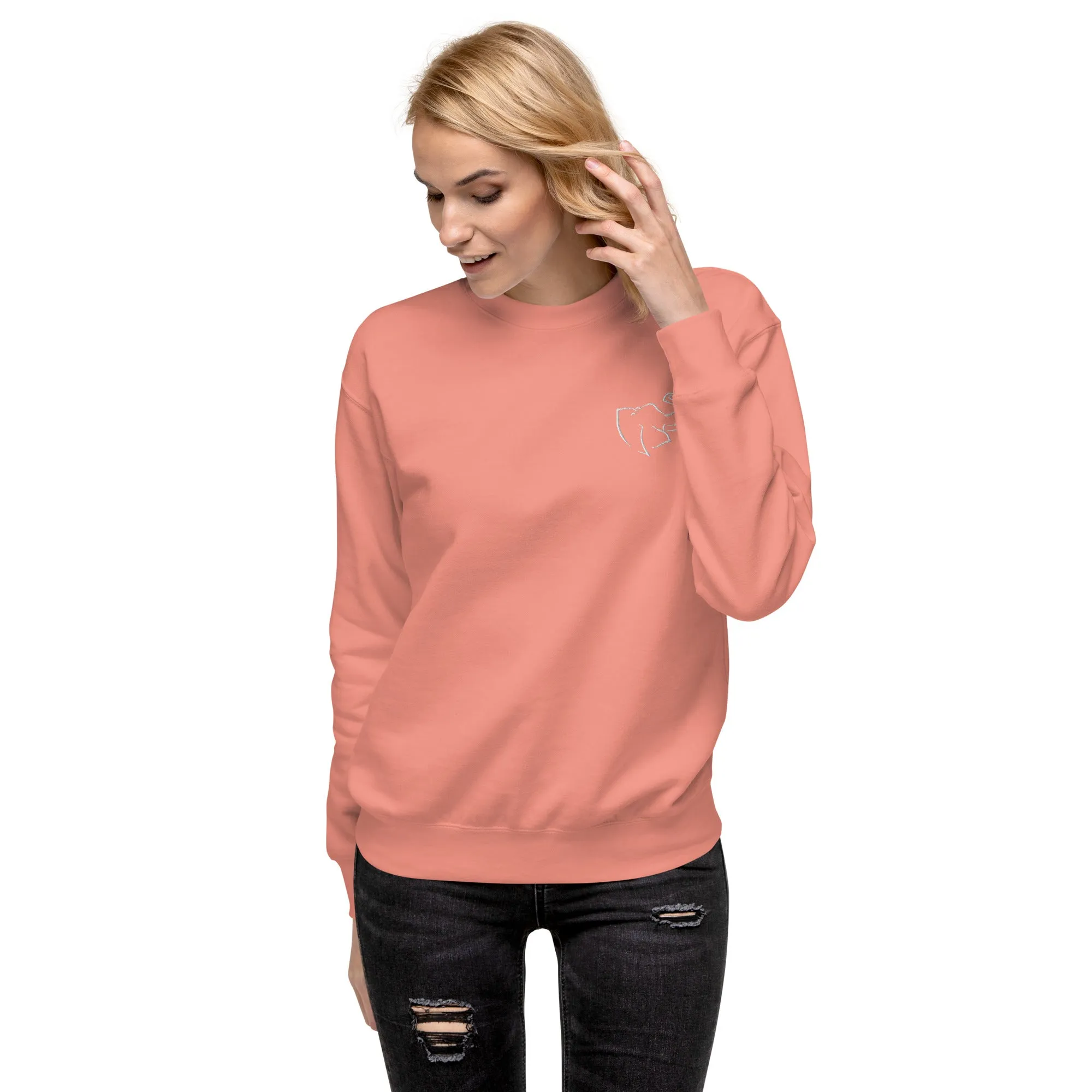 Women's Premium Sweatshirt (Embroidered)