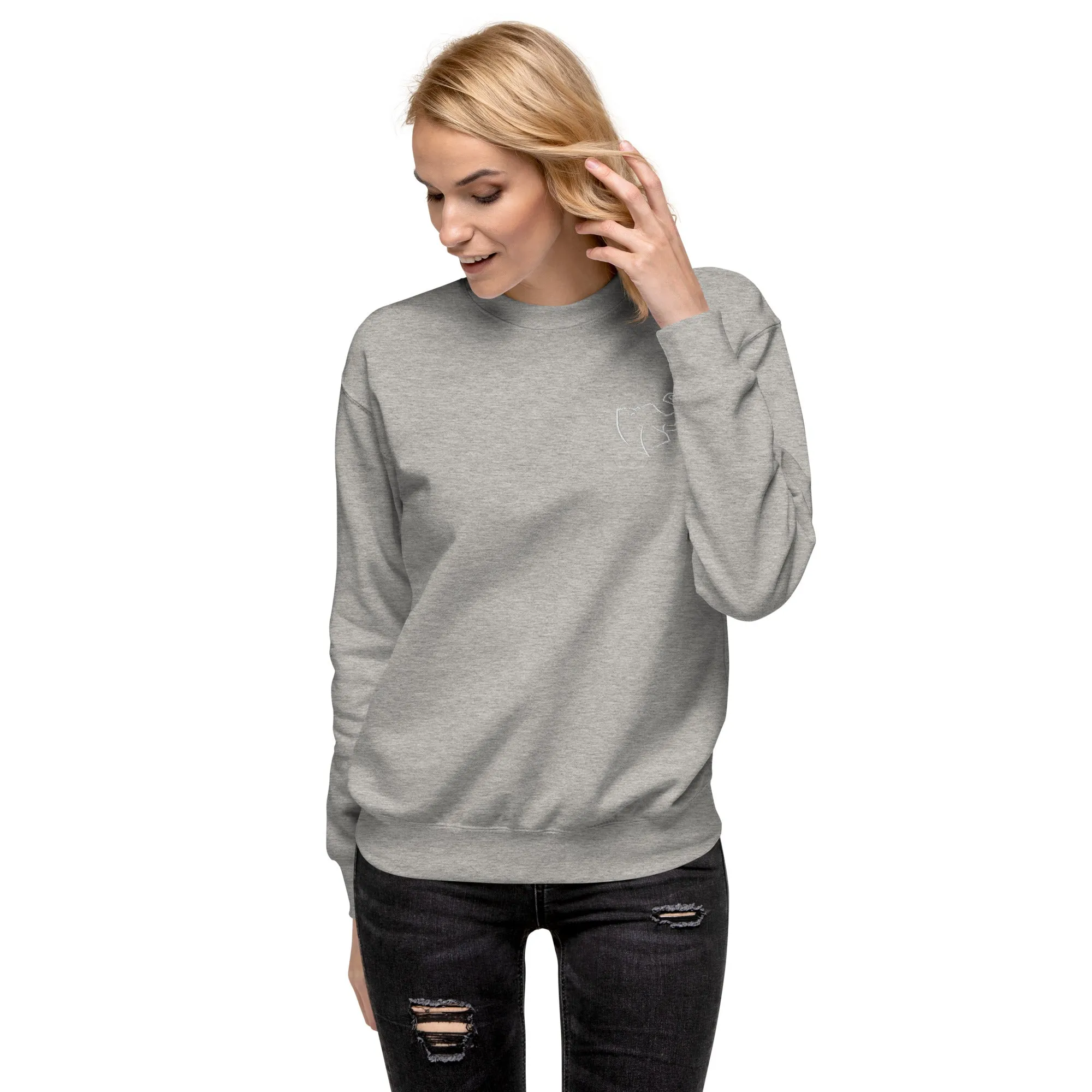 Women's Premium Sweatshirt (Embroidered)