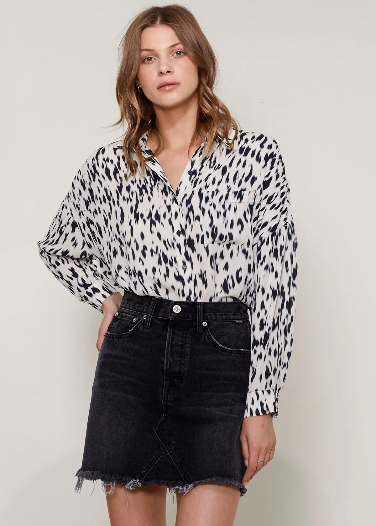 Women's Printed Shirt Blouse