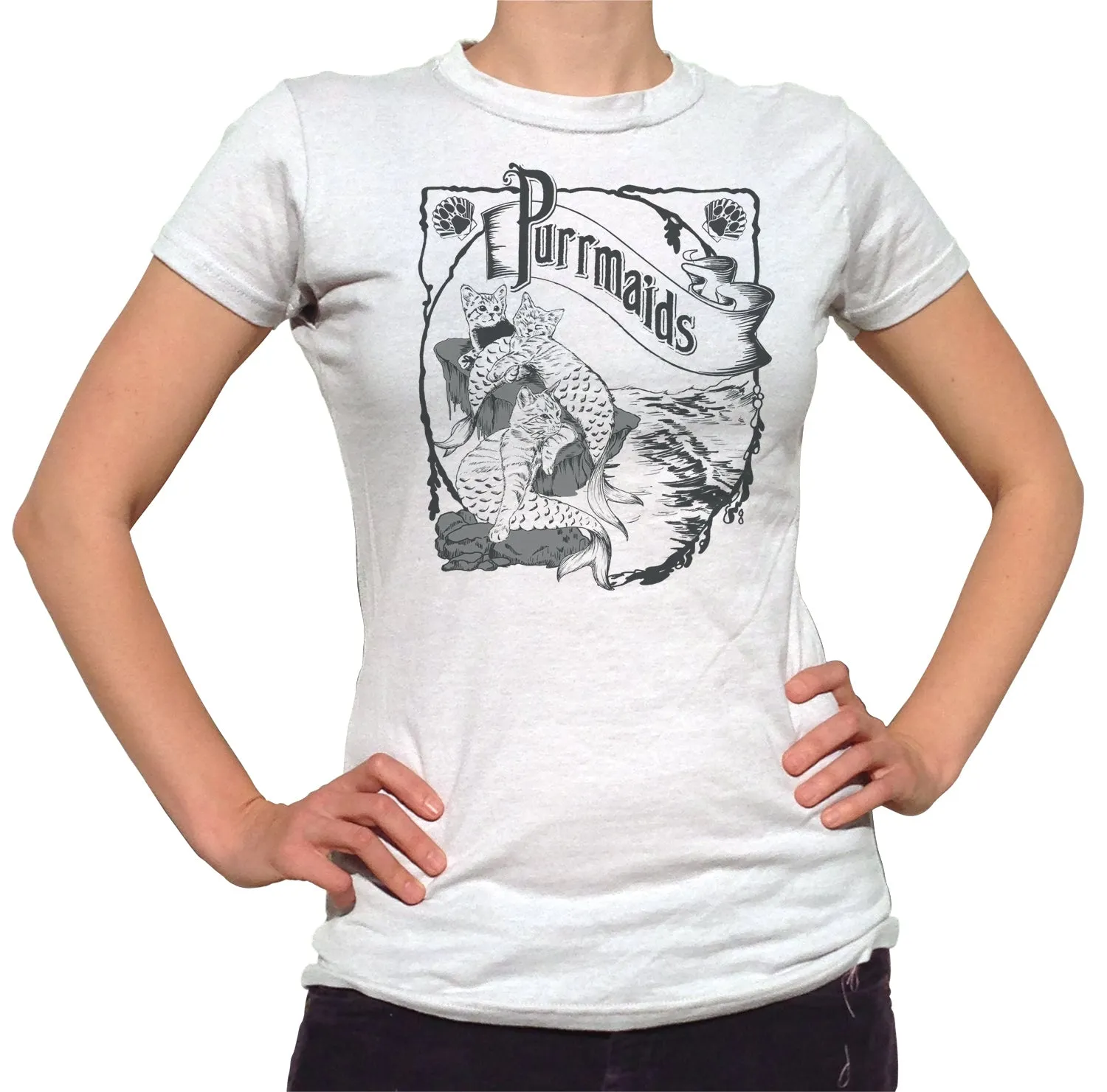 Women's Purrmaids T-Shirt - By Ex-Boyfriend