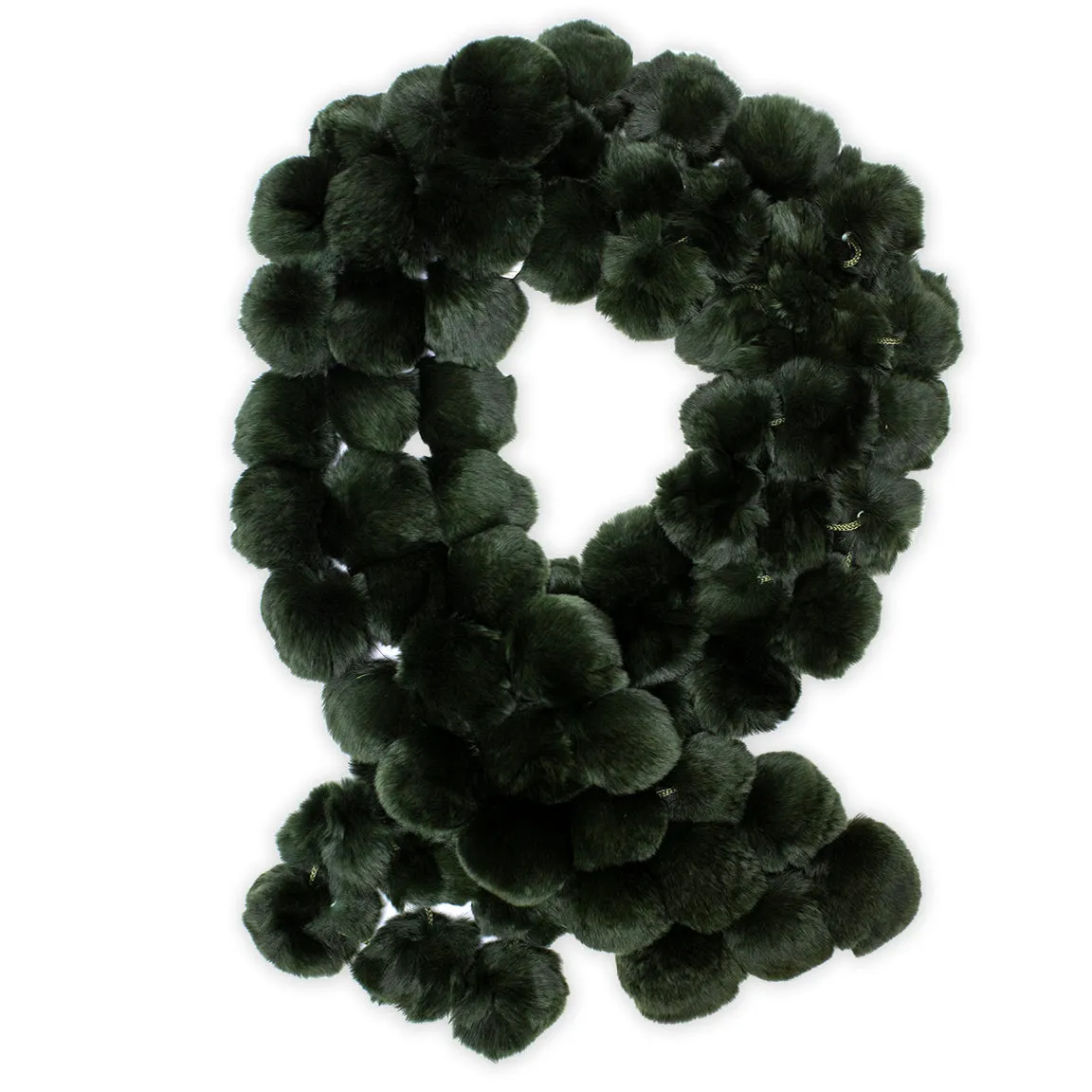 Women's Rabbit Pom Pom's Wrap