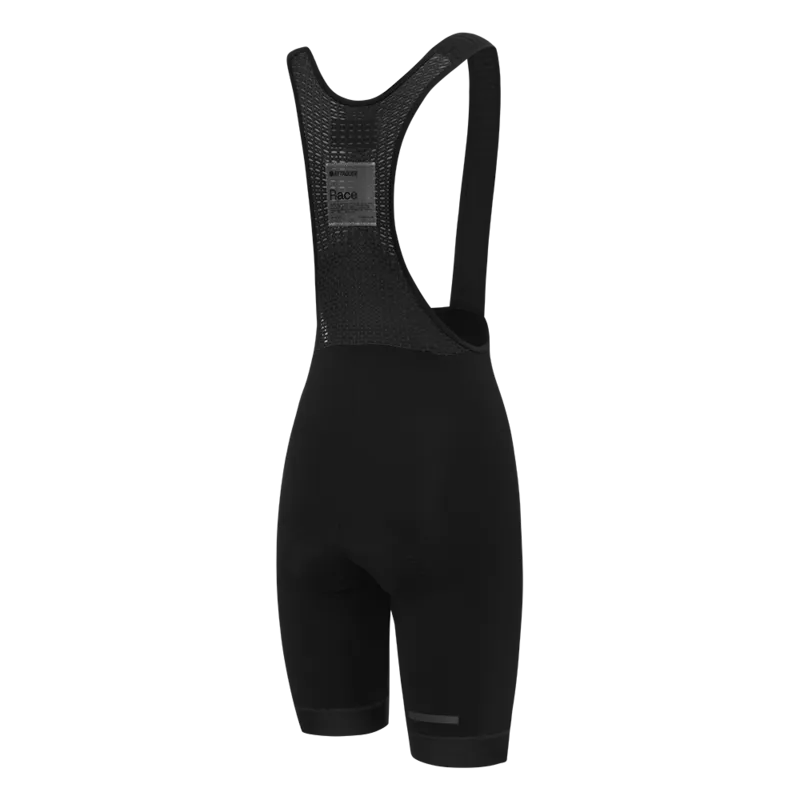 Women's Race Bib Short 2.0 Black/White Ref Logo