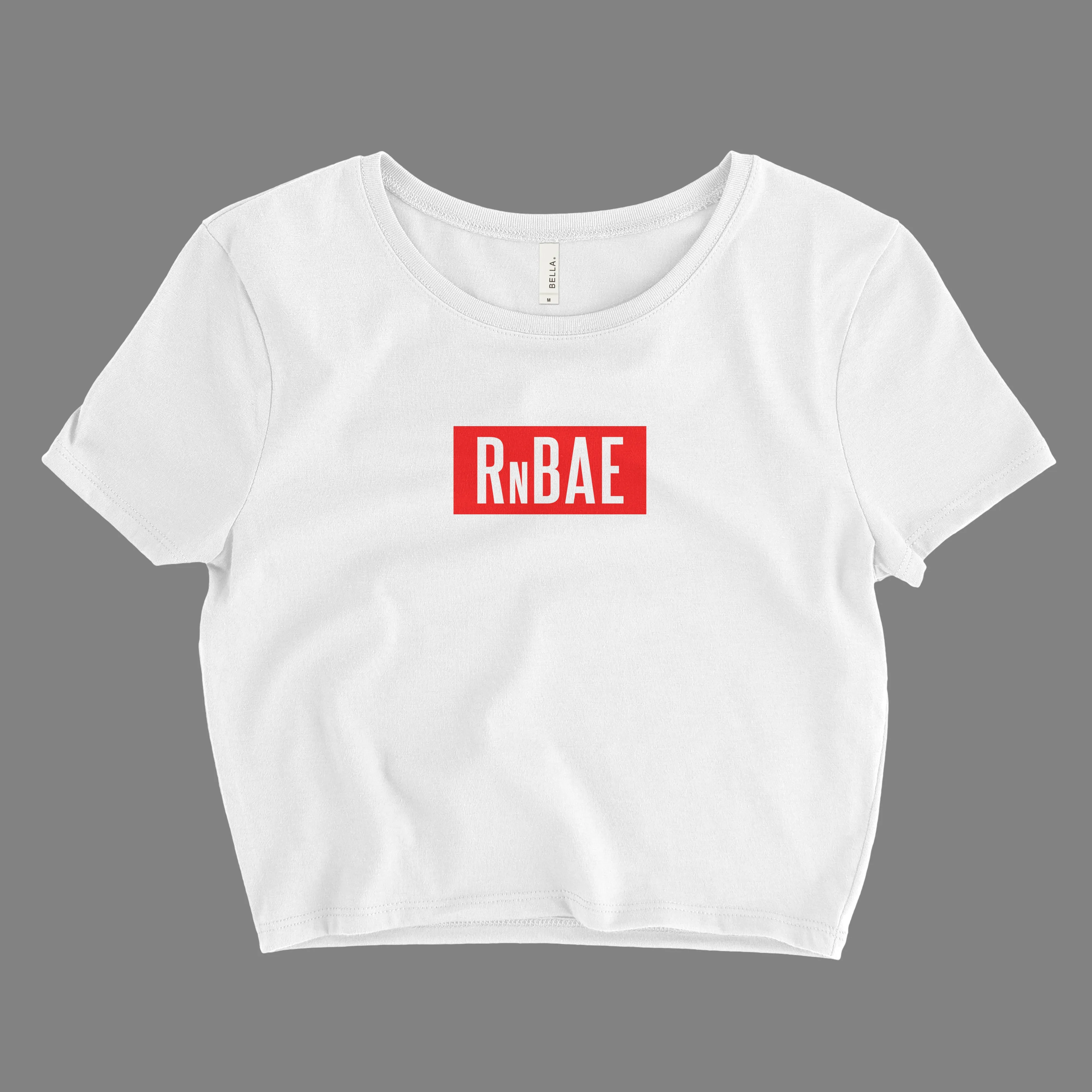 Women’s RnBAE Crop Top T-Shirt (Multi Colors)