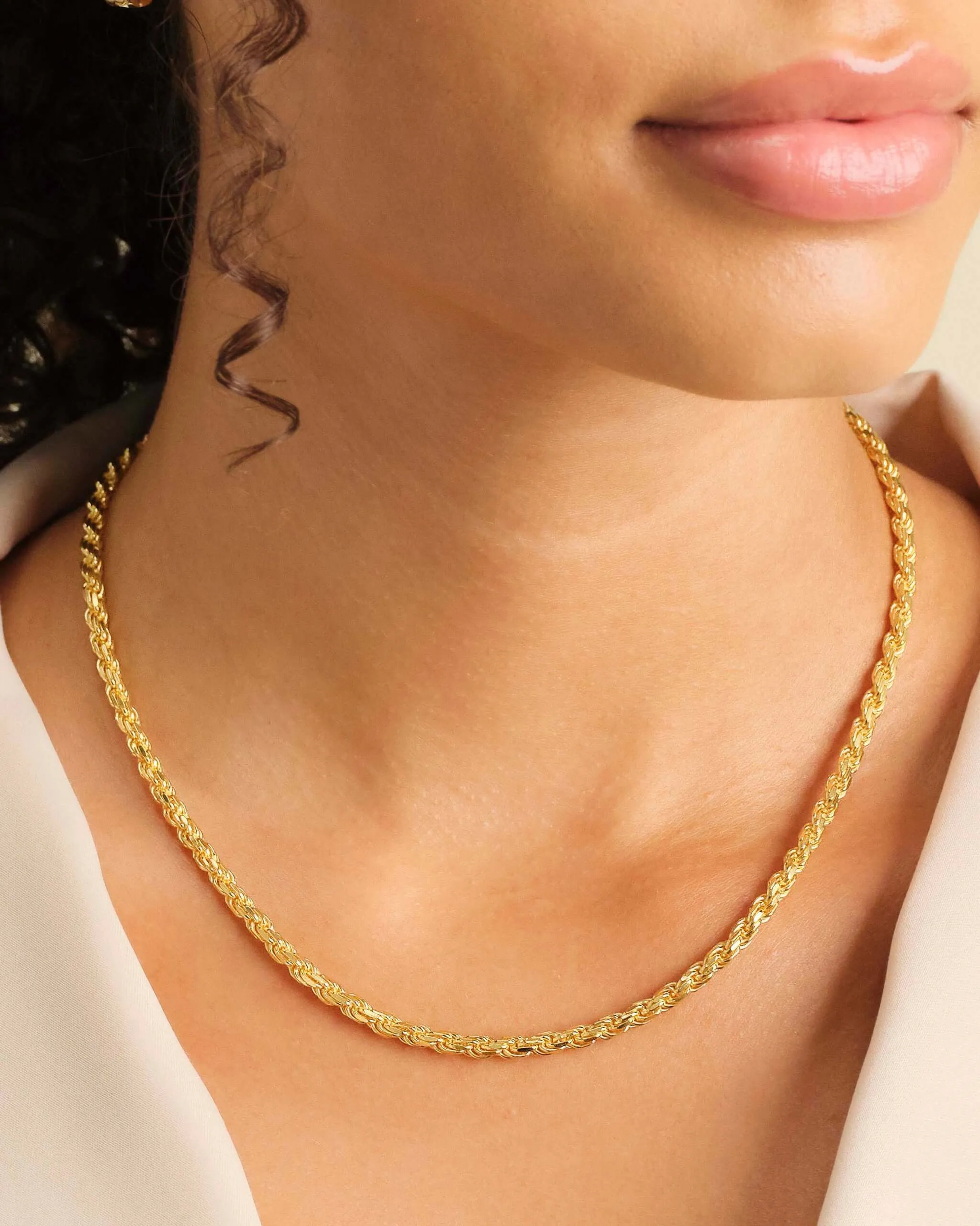 Women's Rope Chain - 4mm