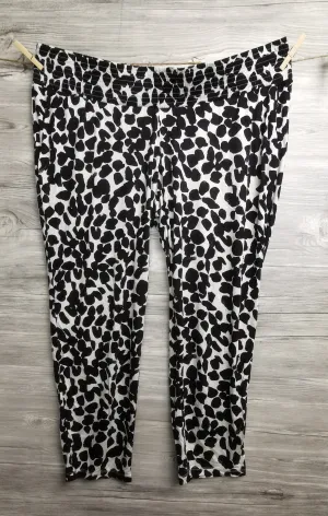 WOMENS SIZE XL - H&M MAMA MATERNITY, Soft Capri Pajama / Lounge Pants, Wide Waist Underbelly NWOT B5