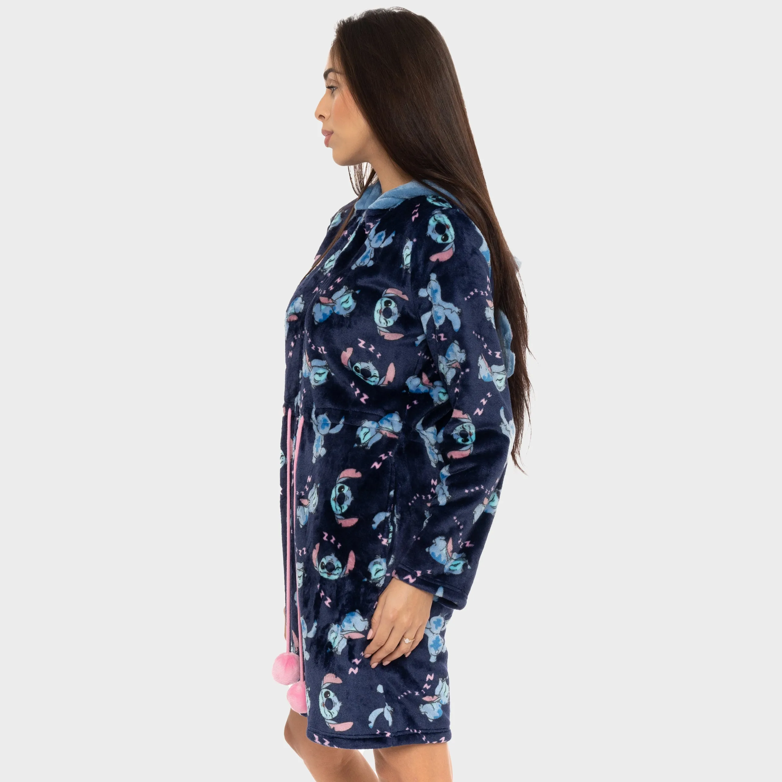 Womens Stitch Bath Robe