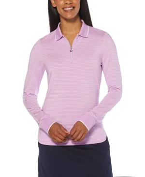 Womens Stripe Polo