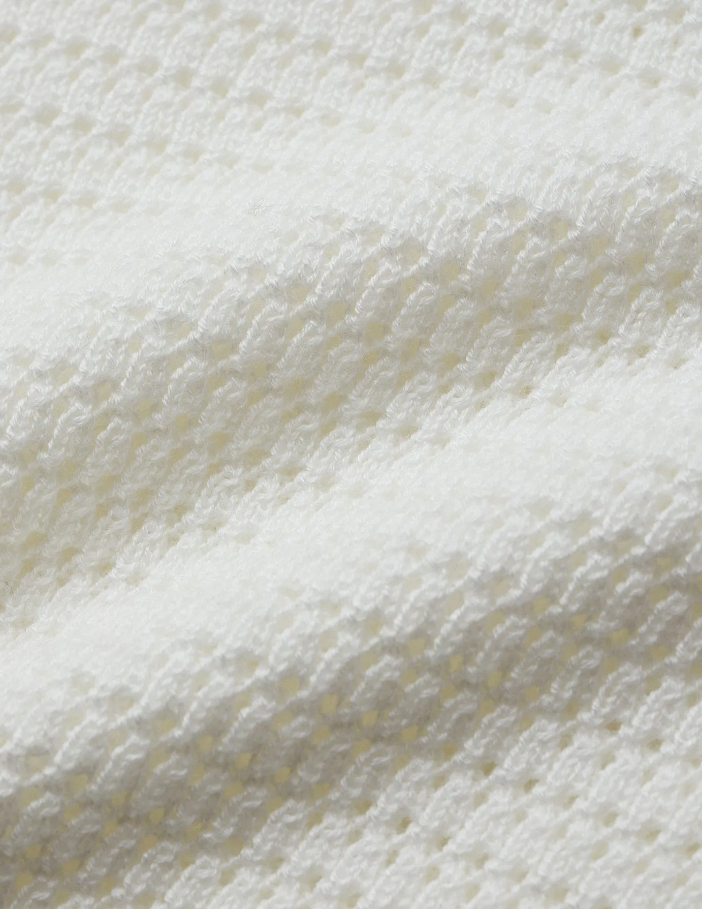 Women's Structured Polo Off White