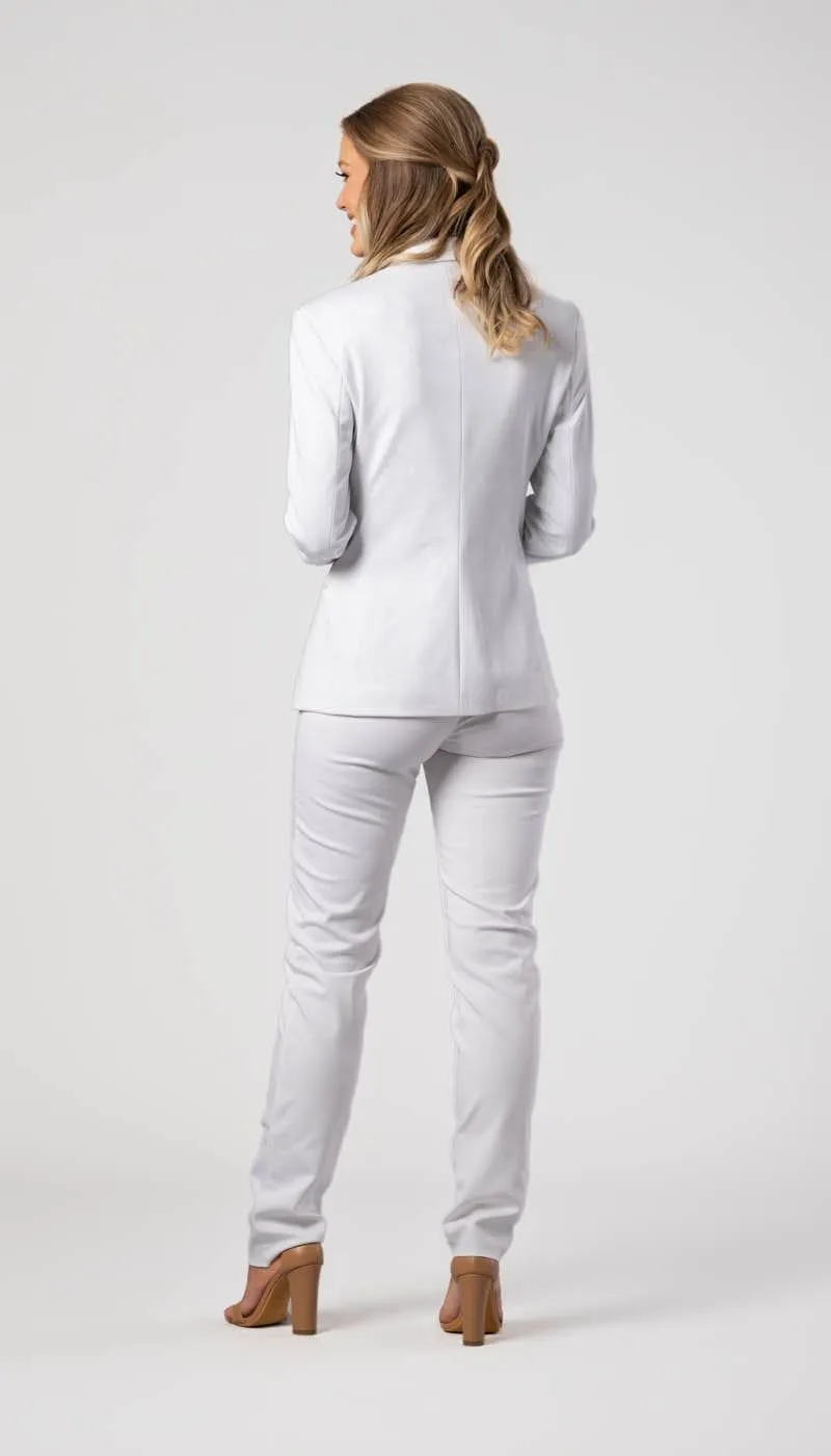 Women's Suit 2 Piece White